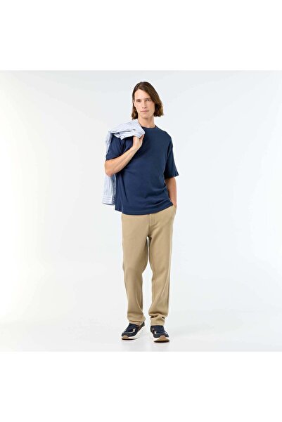 KIABI Pique Knit Joggers Beige