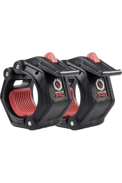 Lock-Jaw Barbell Collars Lock-Jaw PRO 2 Barbell Collar - Quick Release Barbel...