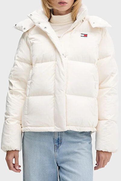 Tommy Jeans Beyaz Kadın Mont DW0DW21623YBH