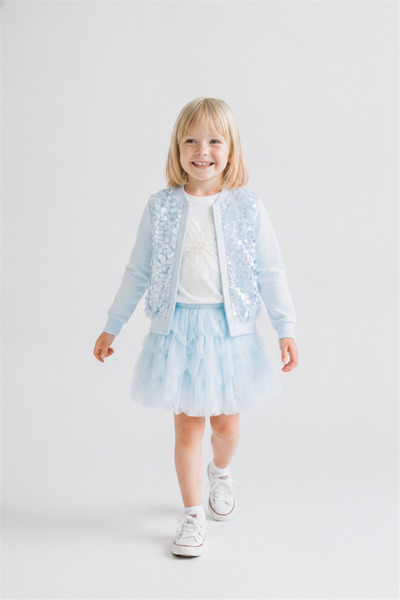 NK Girl's Elsa Skirt 4-8 Years Blue