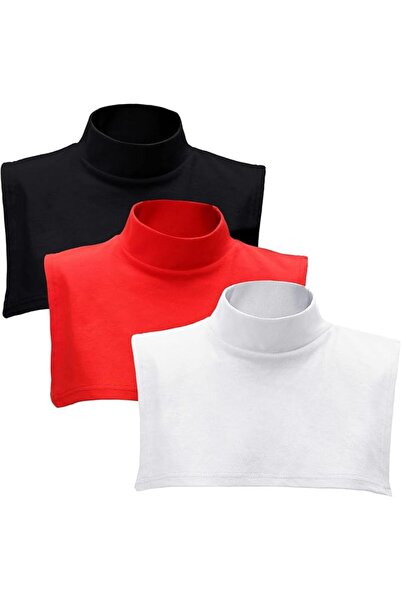 MAKINGTEC Fake Turtleneck Dickey Detachable Collars Set Half Top Mock Blouse ...