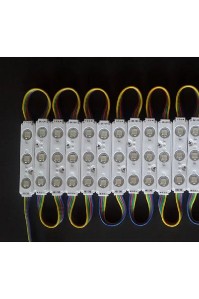 led evim akıllı aydınlatma çözümleri 20 Adet Mercekli 12v 1,5w Modül Led Beyaz Işık