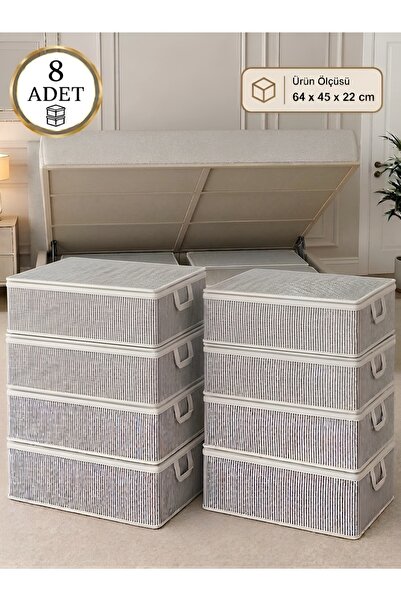 MorPort 8 Pieces of Sofa Bed Storage Bags - under Bed Organizer Bags 64 X 45 ...