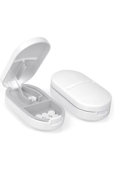 ACWOO Pill Cutter, Portable Pill Separator with Blade, Tablet Cutter for Spli...