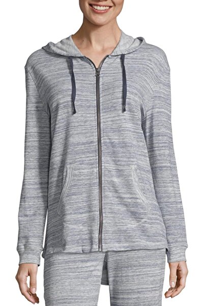 HANES Women's Sweatshirt, French Terry Full-Zip Hoodie, Women's Hooded Jacket...