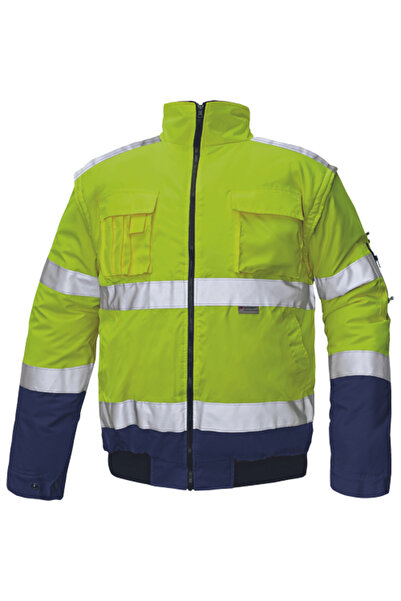 CERVA CLOVELLY jacheta HV galben/bleumarin 3010071
