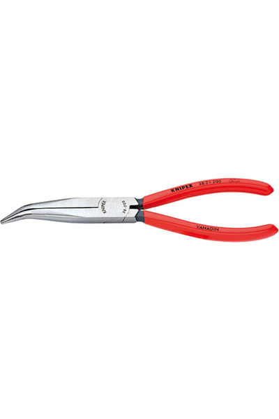 Knipex Cleste mecanic cu cioc semirotund indoit 38 21 200