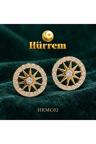Generic Brand Cercei Hürrem cu model stea și pietre albe – HRMC02