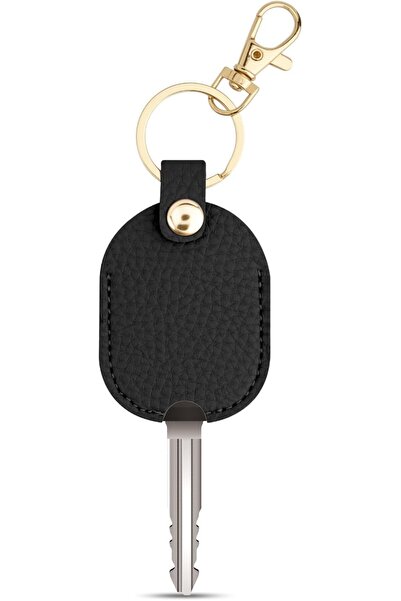 GENERAL Keychain Car Key Holder Replacement Leather Ring PU Ring Sleeve, Keyc...
