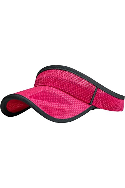 GENERAL Unisex Sun Visor Open Top Hat Mesh Wide Brim Summer Hat Women Men Out...