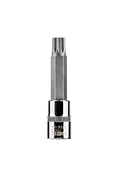 NEO Tools Tubulara cu Bit Spline lunga XZN 1/2",M14 X 100 mm 08-745