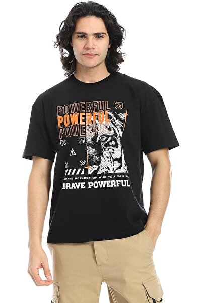 andora Mens Printed Over Sized Modern