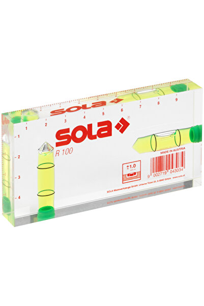 SOLA Nivela acrilica R100 Green, 2 bule, 01622101