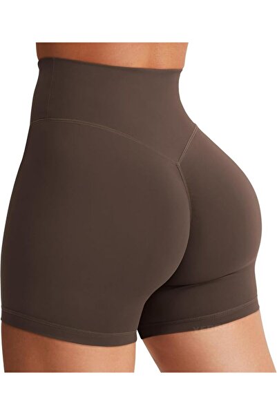 GENERAL YEOREO SoftHue Women's Biker Shorts Workout Hidden Scrunch Gym Shorts