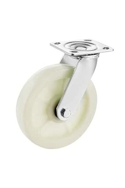 Bmb 5inch Heavy Duty Rigid Caster Wheel - 300kg Load Capacity Non-Marking Pol...