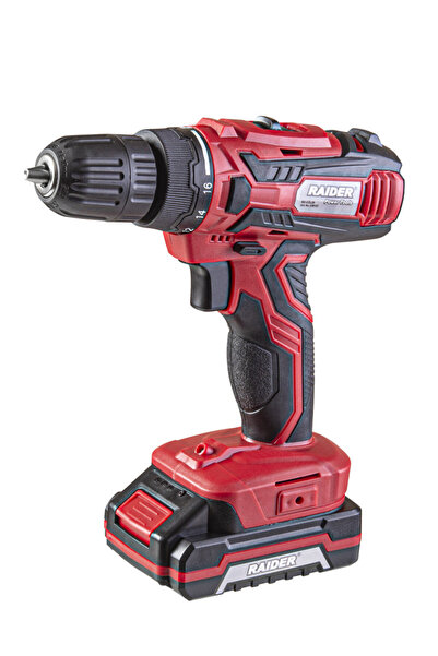 Raider Power Tools Mașină de găurit cu acumulator Li-ion 18V 2x1.5Ah 28Nm RD-...