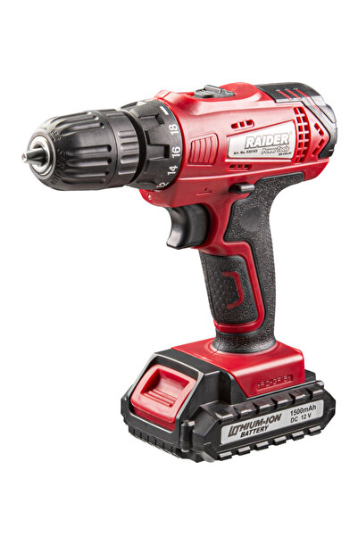 Raider Power Tools Mașină de găurit cu acumulator Li-ion 12V 2x1.5Ah 24Nm RD-...