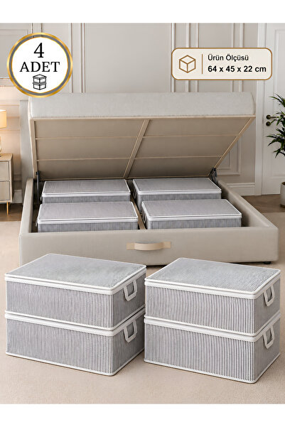 MorPort 4 Pieces of Sofa Bed Storage Bag - under Bed Organizer Bag 64 X 45 X ...