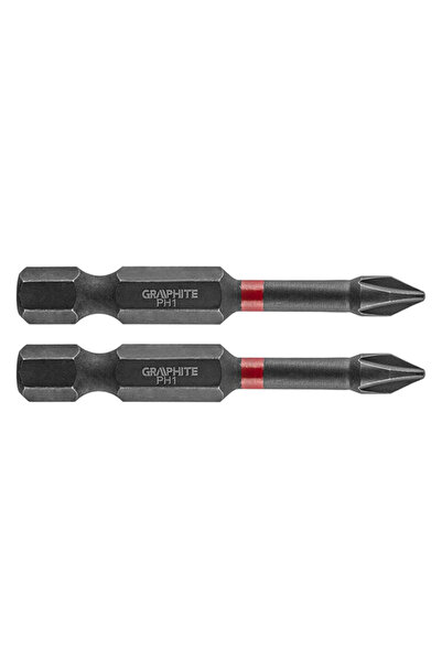 graphite Bit de impact PH1X50mm 1/4 " 2 buc. 56H518