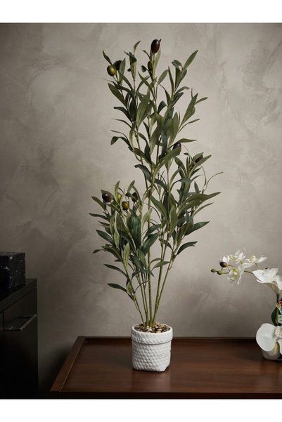 co arma Artificial Olive Tree Dense Simulation Olive Tree with Plastic Trunk ...