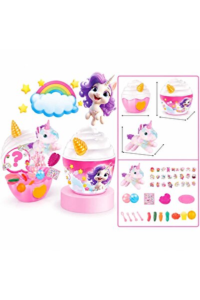 Generic Brand Set de joacă Little Beaty Unicorn- Unicorn surpriză cu figurină...