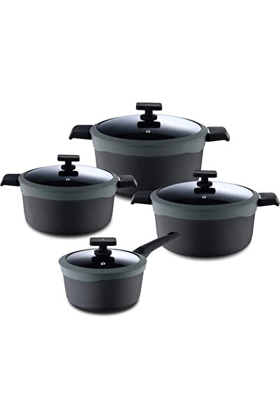 MasterPro Gastro Reeco | Set of 5 | 3 x 20, 24 and 28 cm Non-Stick Frying Pan...