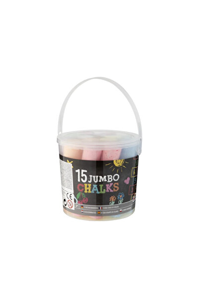 Moxy Jumbo Colored Chalk 15 colors Grafix 610001