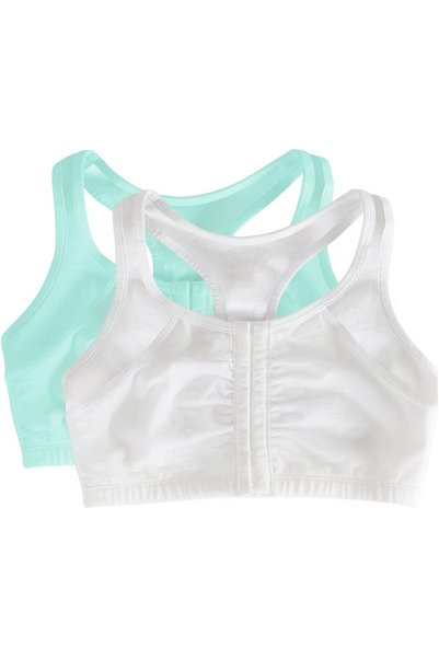 Fruit of the loom Women's Front Close Racerback (Pack of 2)