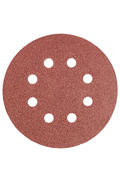graphite Discuri abrazive 125mm K80 5buc. cu 8 gauri 55H941