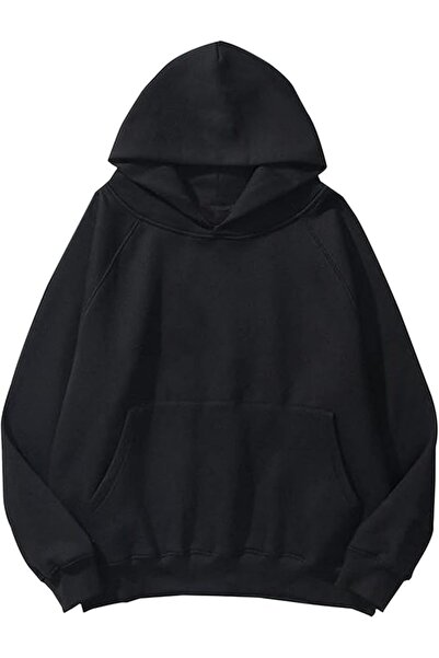 GENERAL SAFRISIOR Oversized Hoodies for Women and Men Couples Fleece Basic So...