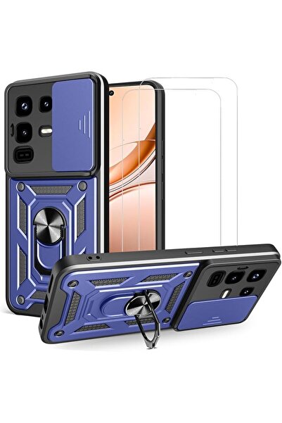 GENERAL غطاء حماية لهاتف إنفينكس نوت 50 برو بلس 5G مع غطاء منزلق للكاميرا وحا...