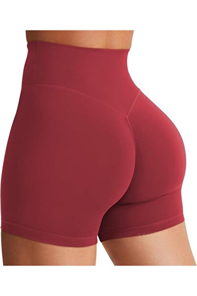 GENERAL YEOREO SoftHue Women's Biker Shorts Workout Hidden Scrunch Gym Shorts
