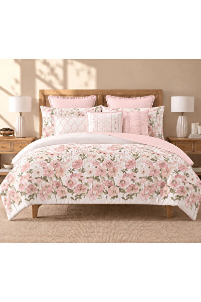 Orange Bed & Bath Annelies |   100% Cotton Double Quilt Set 11 Pieces