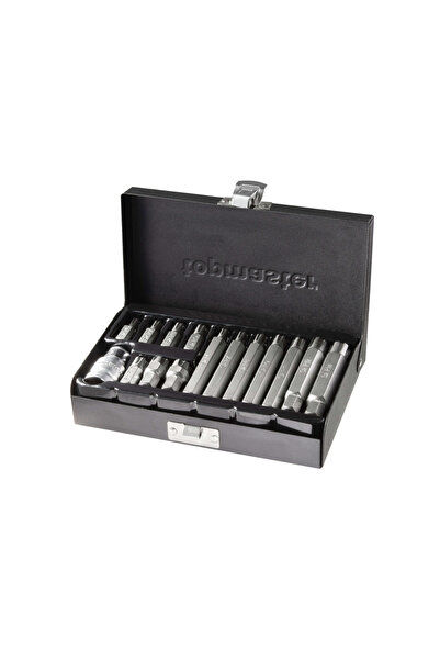 Top Master Pro Set 15 bucăți biți RIBE M6-M14X 30/75mm + adaptor 1/2'' TMP
