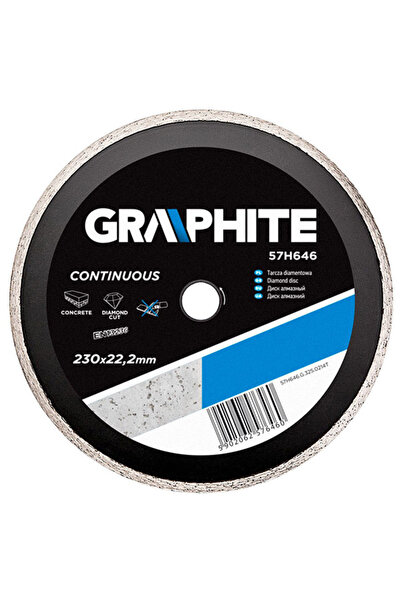 graphite Disc diamantat continiuu debitare ceramica 230mm/25,4mm 57H646
