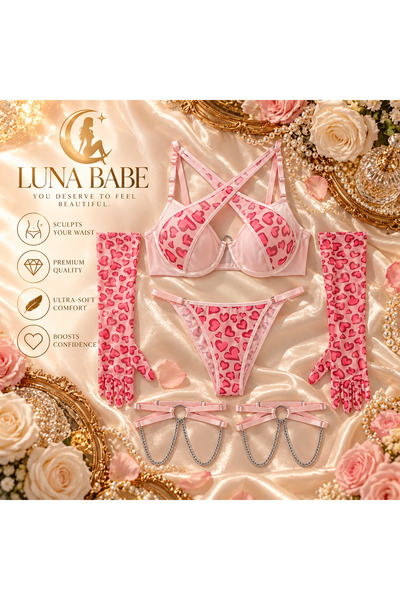 Luna Babe Set lenjerie intimă Crazy in Love