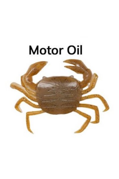RYUJI Yengeç 5 Cm Silikon Yem Motor Oil (6 Adet)