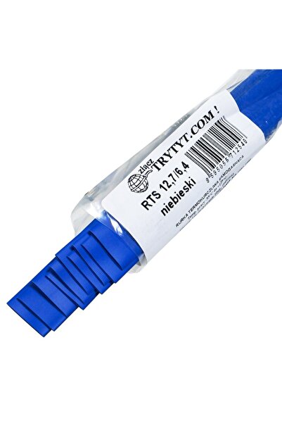 Trytyt 10x tuburi termocontractabile RTS 12.7/6.4 albastre