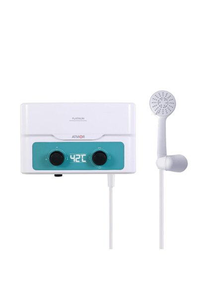 ANTBRO Instant Apa Calda Electric cu Afisaj Electronic, 5.5 kW, 3 Trepte, max...
