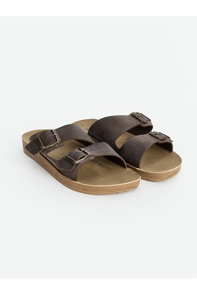 LC Waikiki Lcw Steps Brown Women's Slippers with Nevavm Difference