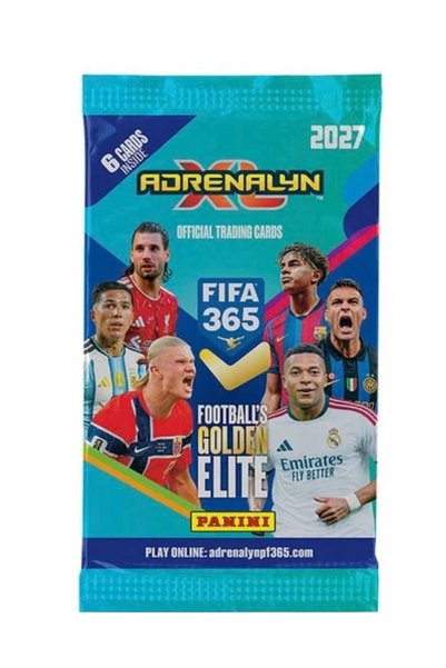 Next Plus Official Fifa Adrenalyn XL ™   Fifa 365 2027 Mega Starter Pack Album Trading Card Collection - Starter Pack