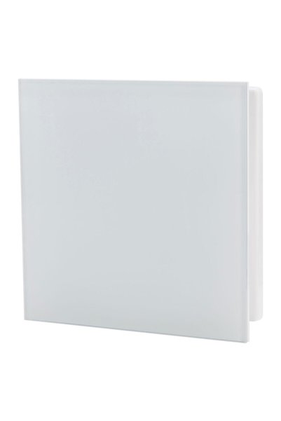 ANTBRO Panou Decorativ, Finisaj Sticla, Alb, 160 x 160 mm, Ø 100 mm, ANTBRO®