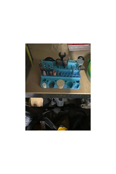 DU&ER Mini Drill Bit Organizer – Rotary Hand Tool Drill Bit Organizer Stand