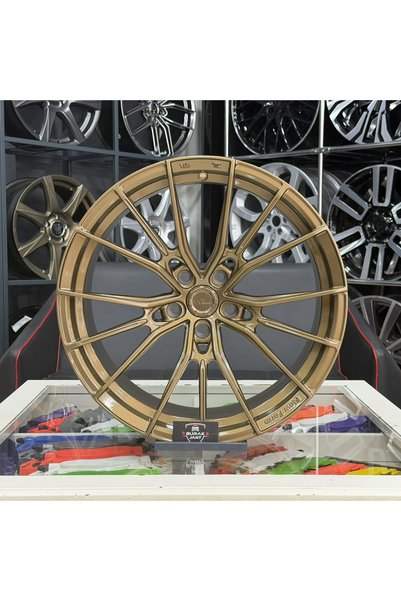 R1W 19 İNÇ 5X112 WHEELFORCE CF4 GLOSSY BRONZE ÖN ARKA JANT MODELİ (4ADET)