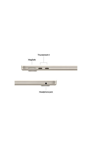 Apple MacBook Air 13.6-inch Retina M5, 16GB RAM, 2TB SSD, Starlight, 10-Core ...