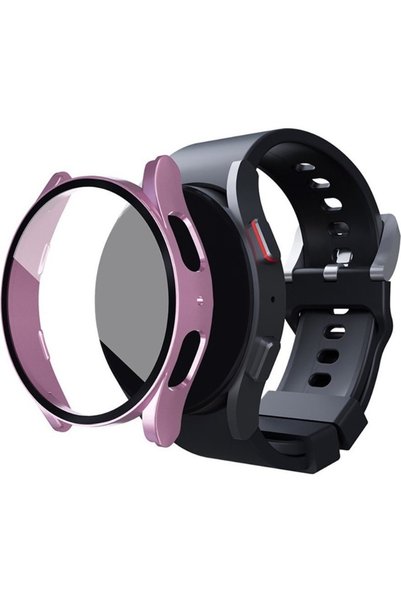 XGSM Carcasă 2 în 1 + Sticlă securizată pentru Samsung Galaxy Watch 5 44mm, A...