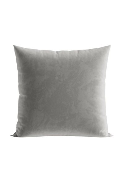 Markizeta Fata de perna decorativa Velvi, 40x40cm, gri rece
