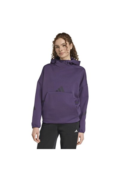 adidas Γυναικεία Z.N.E. OH Φούτερ με κουκούλα L