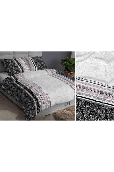 Karo Fata de perna, Karo, 70x80cm, neagra, 100% bumbac satinat, cu fermoar