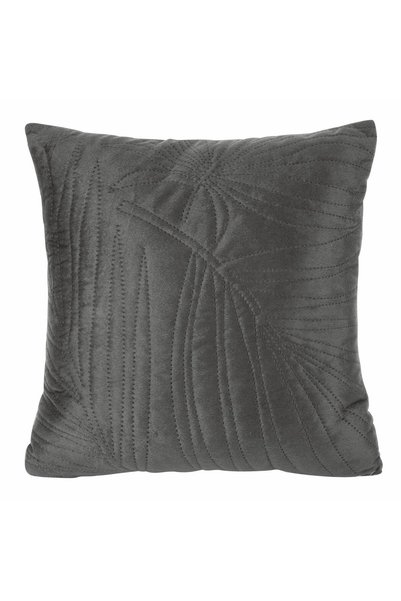 Eurofirany Fata de perna 40x40 Luiz 4 frunze de catifea neagra